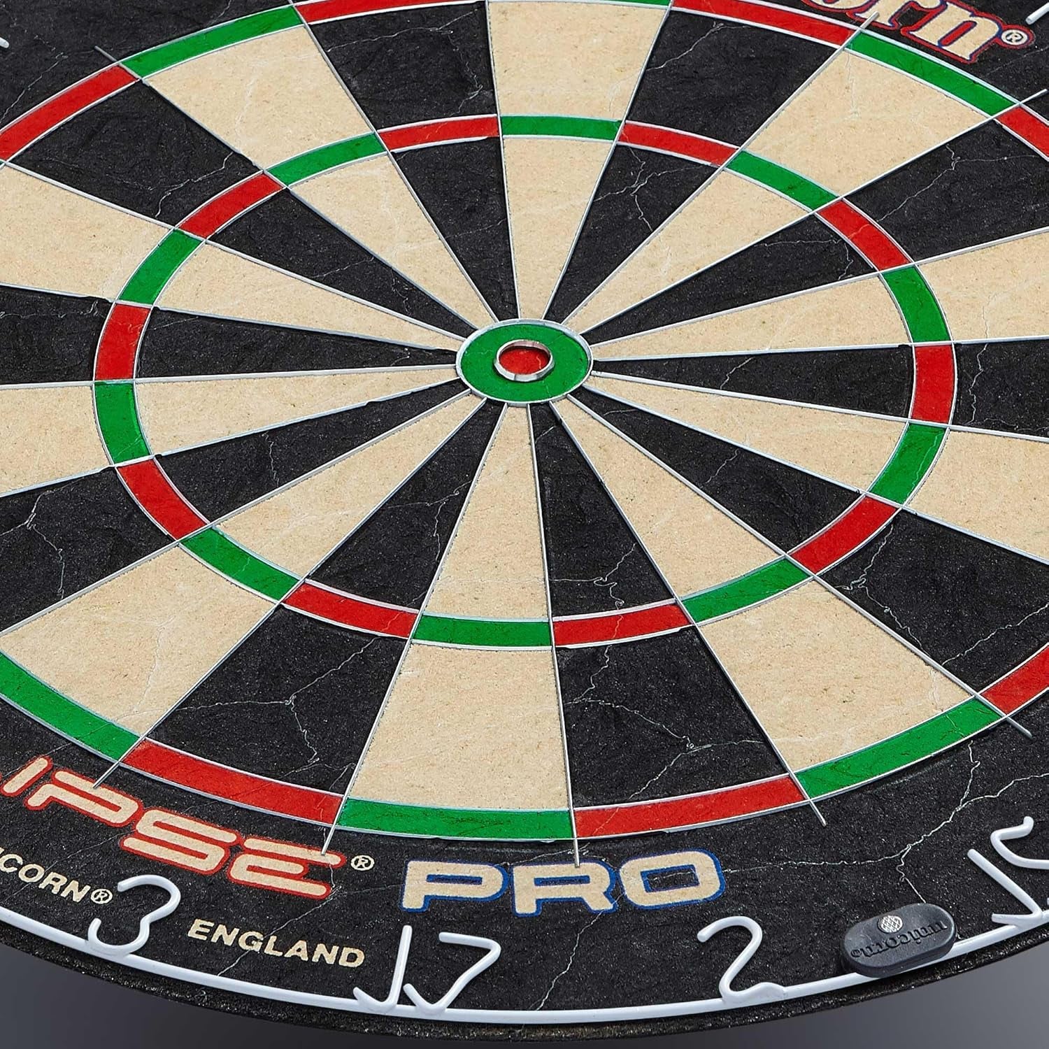 Eclipse Pro, Professional Bristle Dartboard with Competition Quality Sisal, Spider and Number Ring, Professional Dart Board for Adults